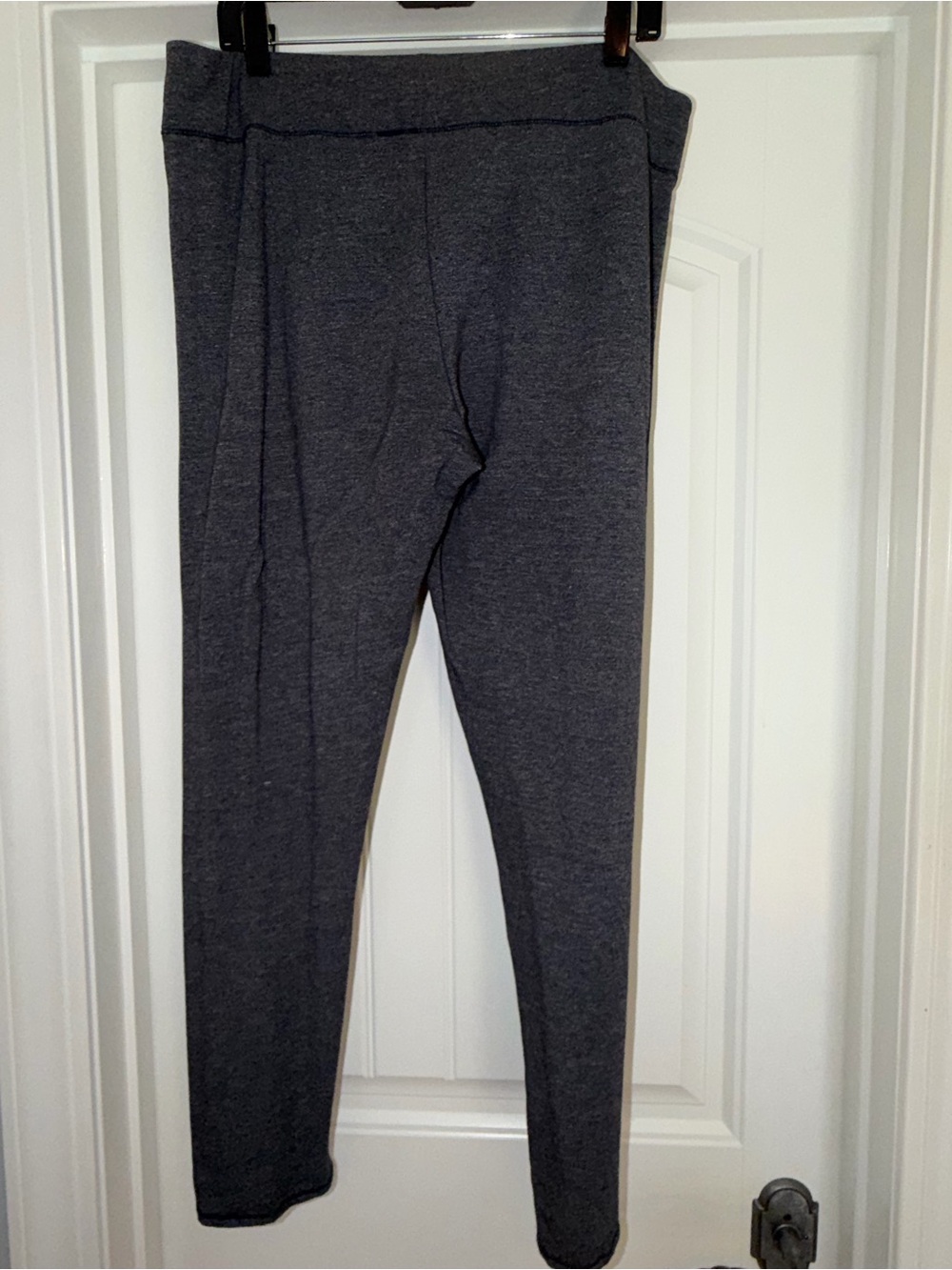 Cuddl Duds Charcoal Heather Stretch Leggings